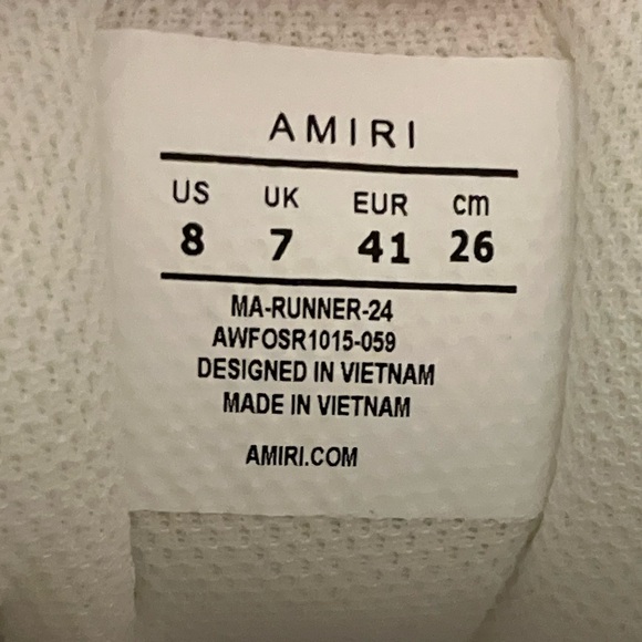 AMIRI MA Runners - Picture 6 of 12